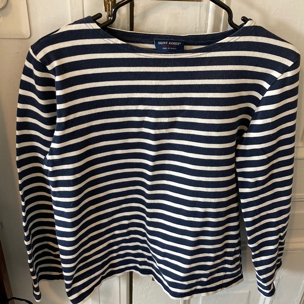 Saint James striped boat shirt - nautical Breton